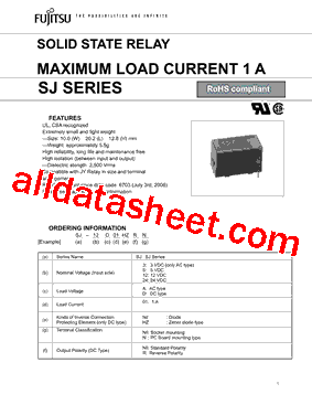 SJ-12D01HZNR型号图片