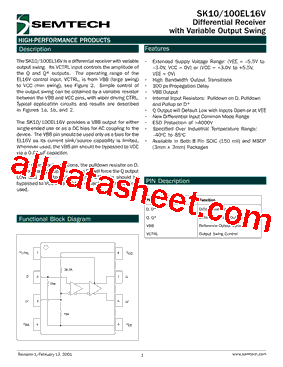 SK10EL16VDT型号图片