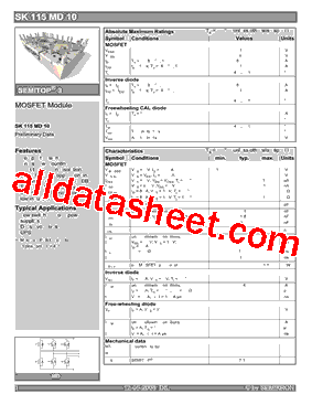 SK115MD10型号图片