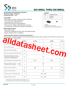 SK16WAL型号图片