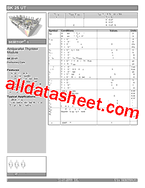 SK25UT12型号图片