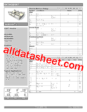 SK30GB067型号图片