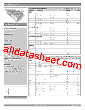 SK30MLI066型号图片