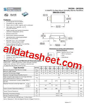 SK32A型号图片