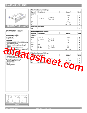 SK45MAHT12SCP型号图片