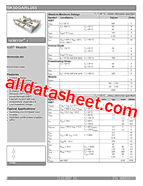 SK50GARL065USA型号图片