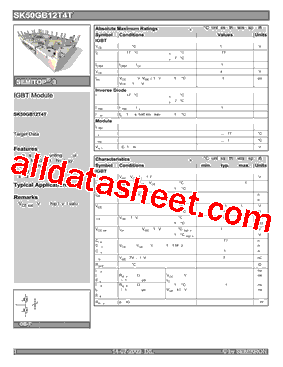 SK50GB12T4T型号图片