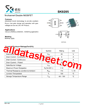 SK8205型号图片