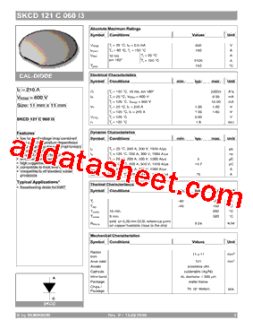 SKCD121C060I3型号图片