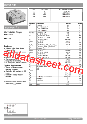 SKDT100/08型号图片