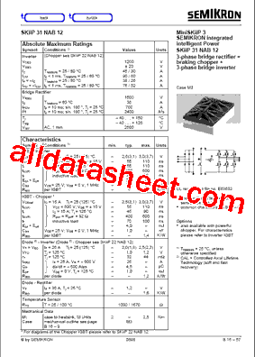 SKIIP30NAB06型号图片