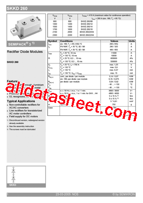 SKKD260/14型号图片