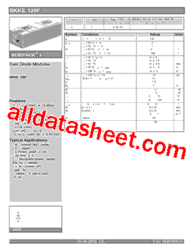 SKKE120F17型号图片