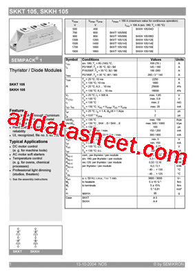 SKKT105型号图片