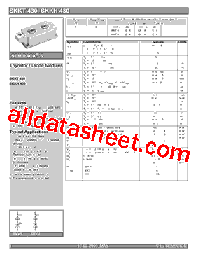 SKKT430-16EH4型号图片