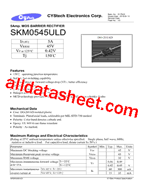 SKM0545ULD型号图片