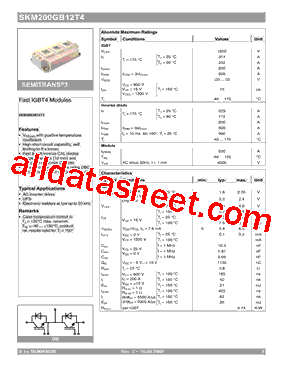 SKM200GB12T4_0906型号图片