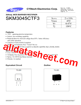 SKM3045CTF3型号图片