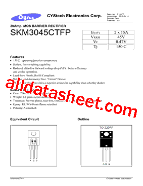 SKM3045CTFP型号图片