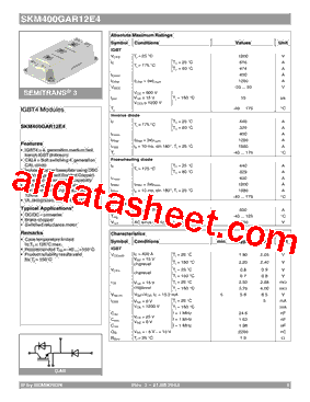 SKM400GAR12E4_13型号图片