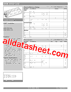 SKM40GDL123D型号图片