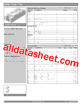 SKM75GB176D_10型号图片