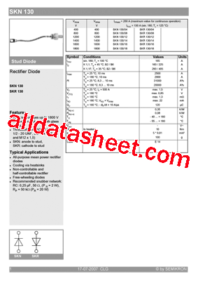 SKN130/14型号图片