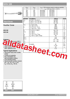 SKN320/12型号图片