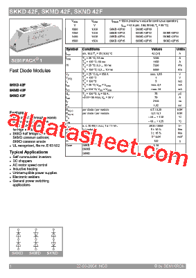 SKND42F型号图片