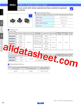 SKQJADA010型号图片