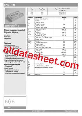 SKUT115型号图片