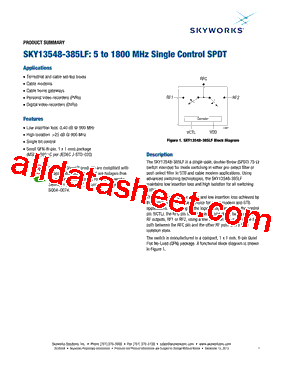 SKY13548-385LF型号图片