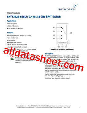 SKY13626-685LF型号图片