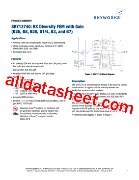 SKY13740型号图片