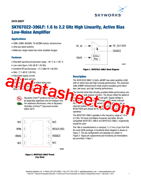 SKY67022-396LF型号图片