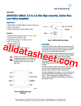 SKY67023-396LF-EVB型号图片