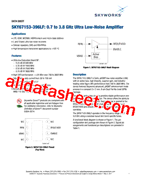 SKY67153-396LF型号图片