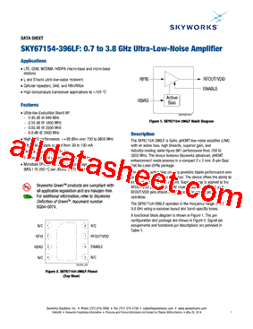 SKY67154-396LF型号图片