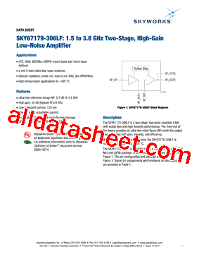 SKY67179-306LF型号图片