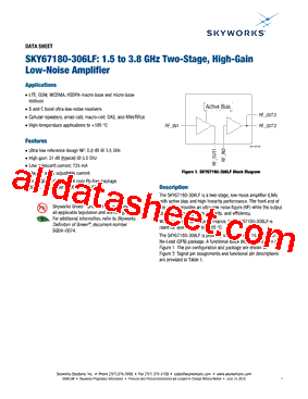 SKY67180-306LF型号图片