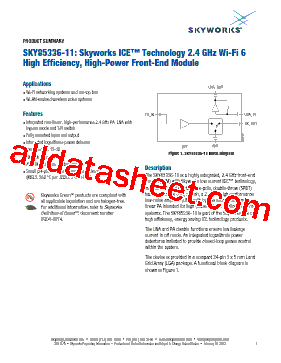 SKY85336-11型号图片