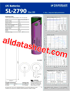 SL-2790型号图片