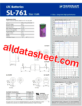 SL-761T型号图片