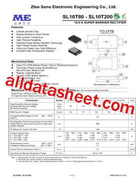 SL10T200型号图片