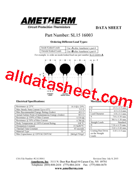 SL1516003型号图片