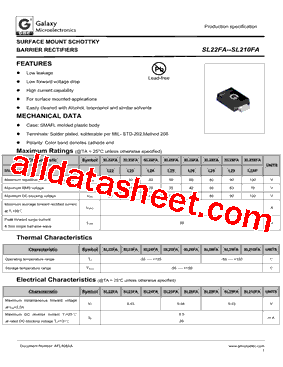 SL25FA型号图片