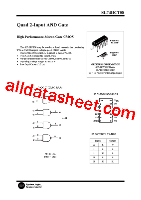 SL74HCT08型号图片