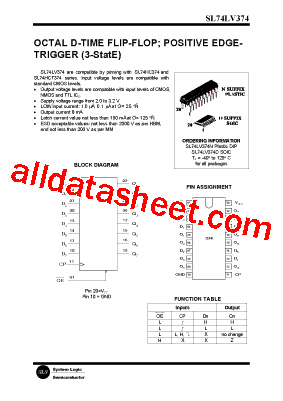 SL74LV374型号图片