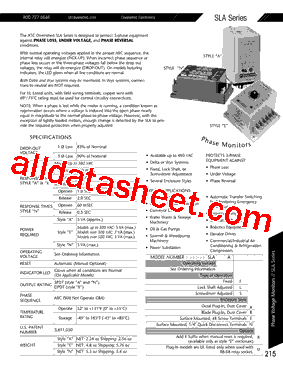 SLA-120-AFN型号图片