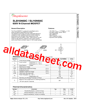 SLB10N60C型号图片